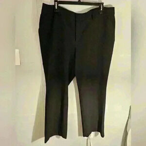 Charter Club Black Wide Leg Dress Trouser Size 20W EUC